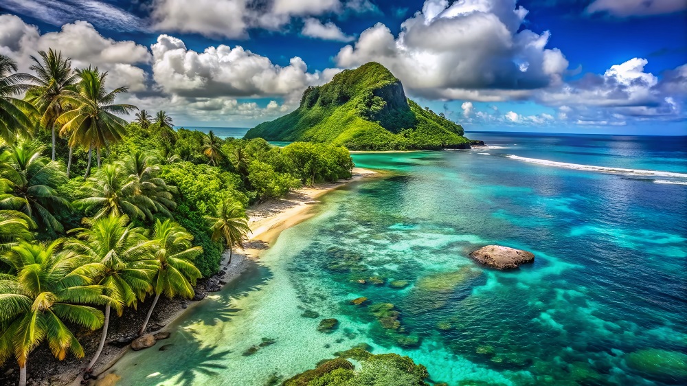 Snorkelling in Samoa